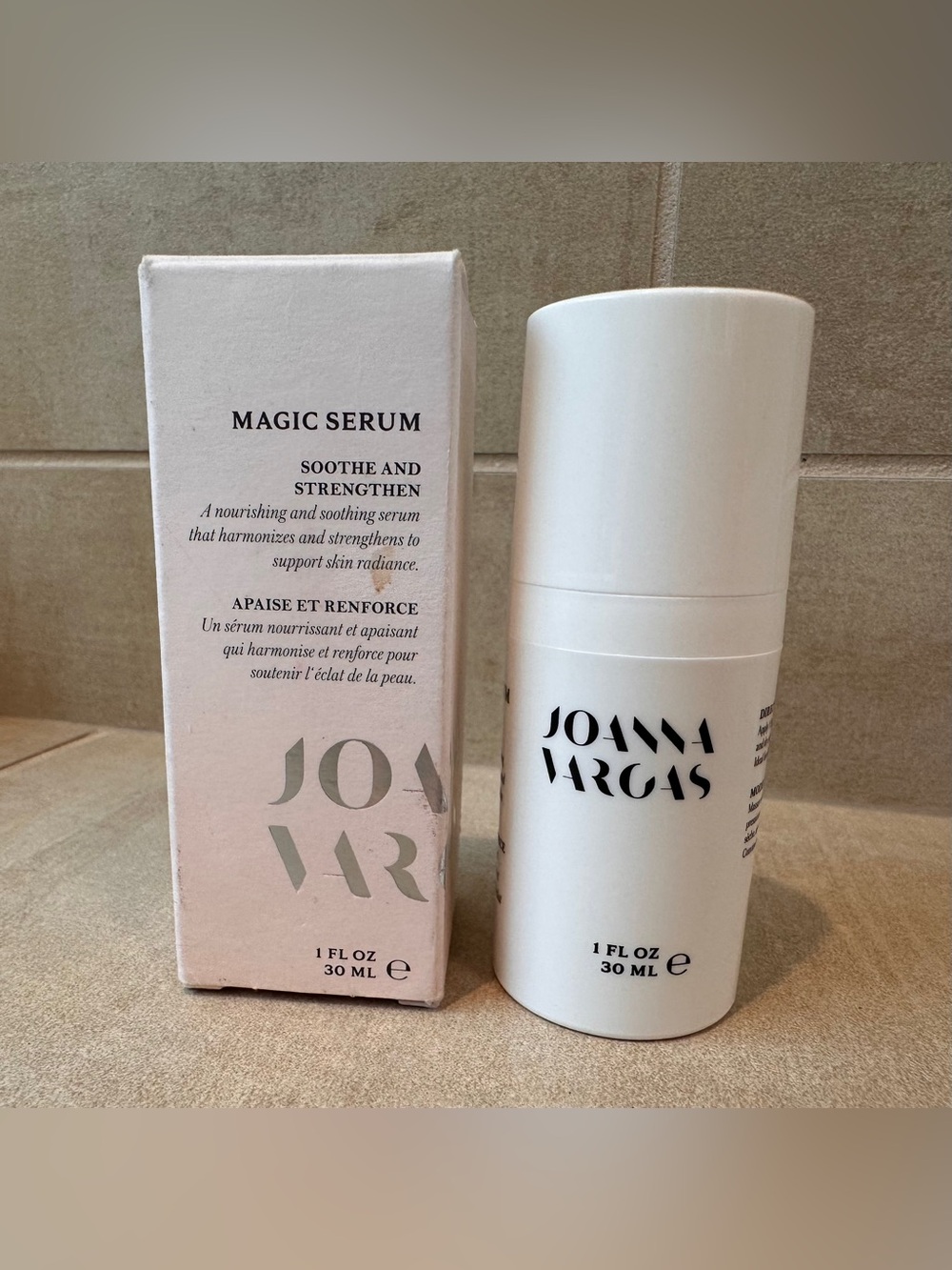 JOANNA VARGAS Soothe & Strengthen MAGIC SKIN SERUM full size 1 Oz NEW IN BOX